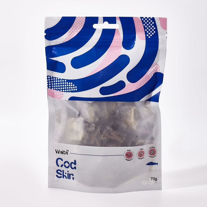 Waita Air Dried Cod Skin 70g/400g