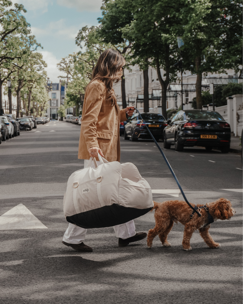 The Bouclé Car Seat