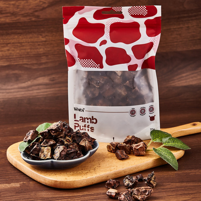 Waita Air Dried Lamb Puffs 70g/400g