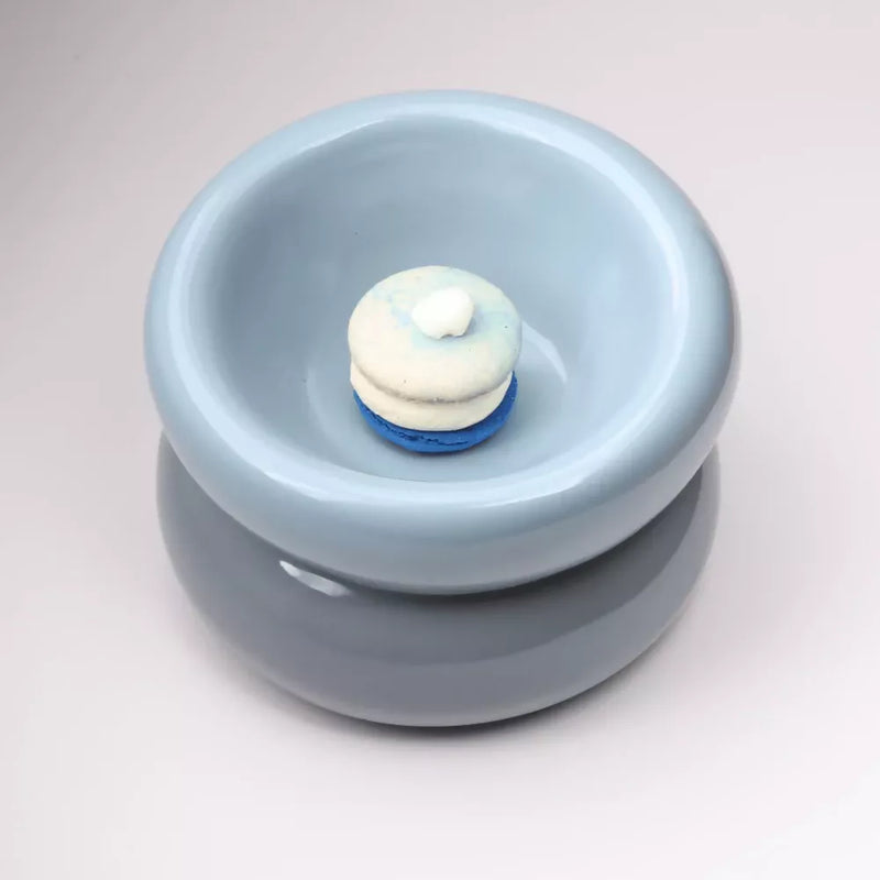 Soufflé Pet Bowl Frozen Blue 8