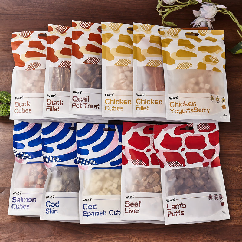 Waita Freeze Dried Beef Liver Cubes 60g/500g