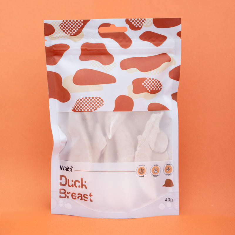 Waita Freeze Dried Duck Breast 40g/250g