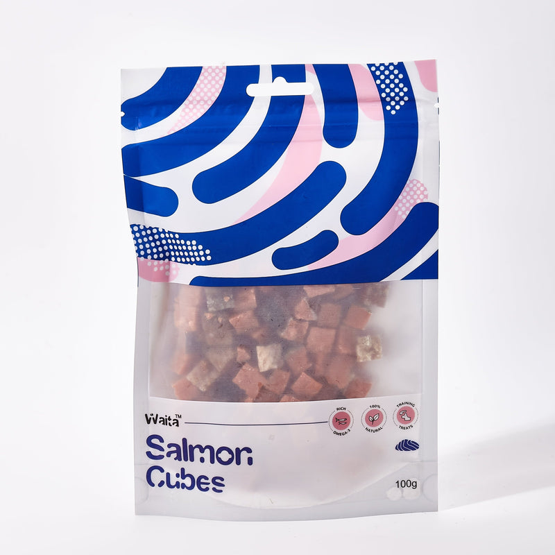 Waita Air Dried Salmon Cube 100g/500g