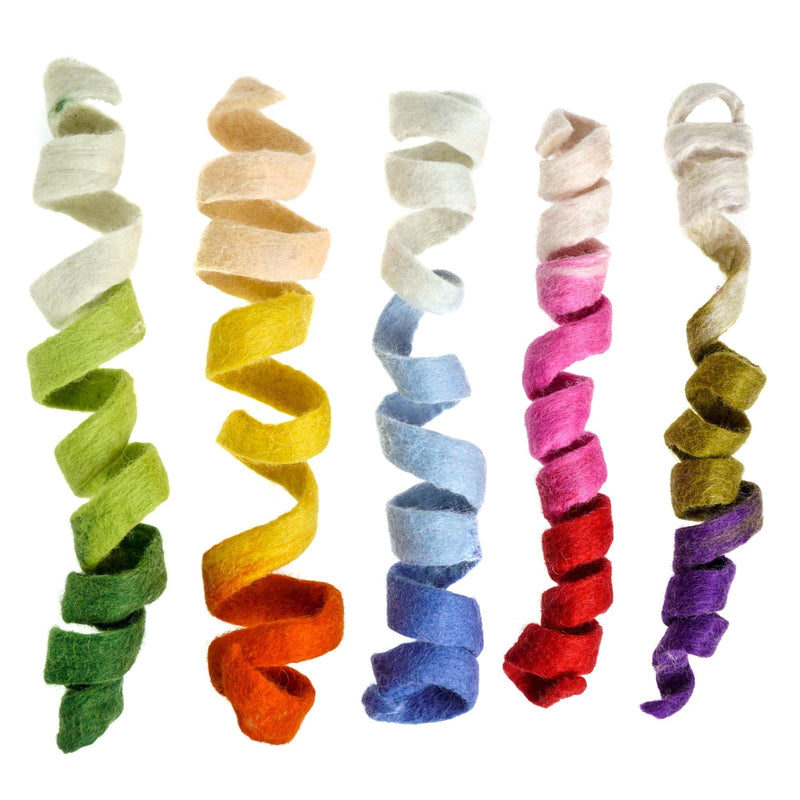 Spiral Cat Toy - Spinny Spiral - Felt Cat Toy | Mimis Daughters