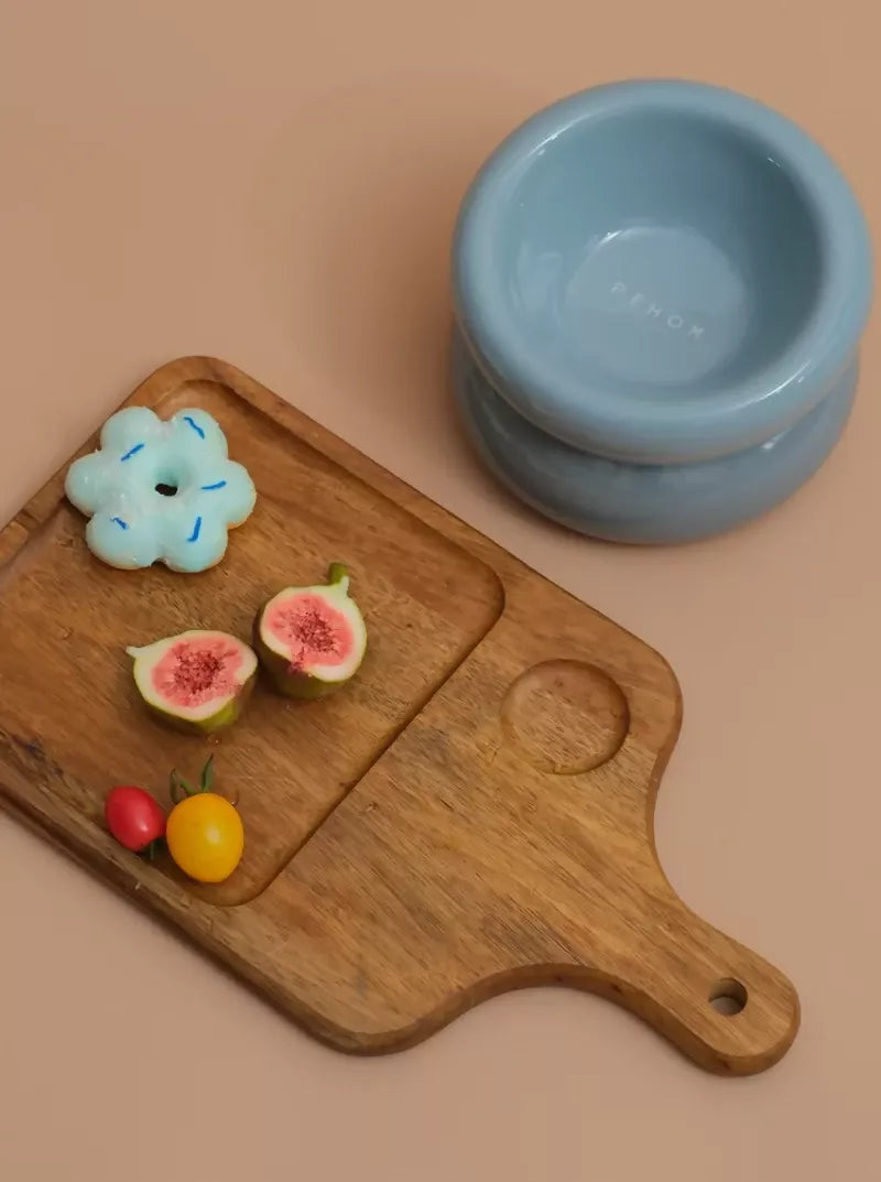 Soufflé Pet Bowl Frozen Blue 5