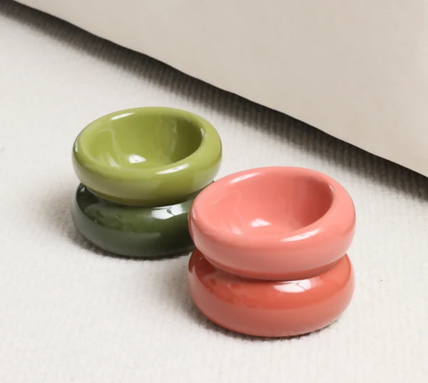 Soufflé Pet Bowl Rose Pink 6