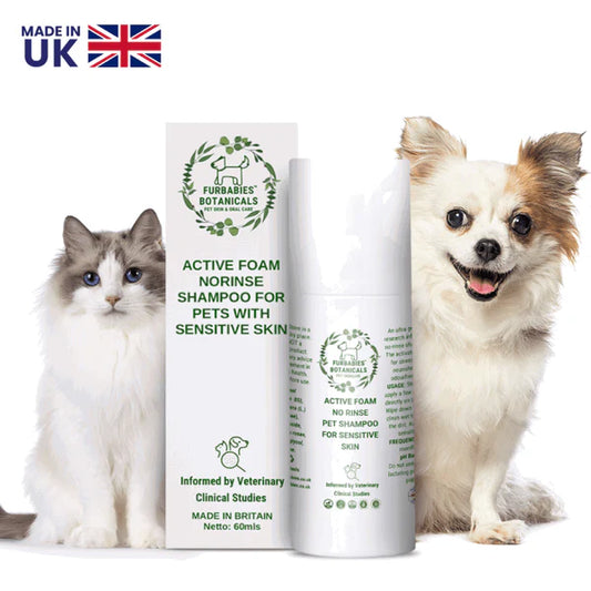 NO-RINSE SHAMPOO CONDITIONER FOR SHORT HAIRED PETS (60mls)