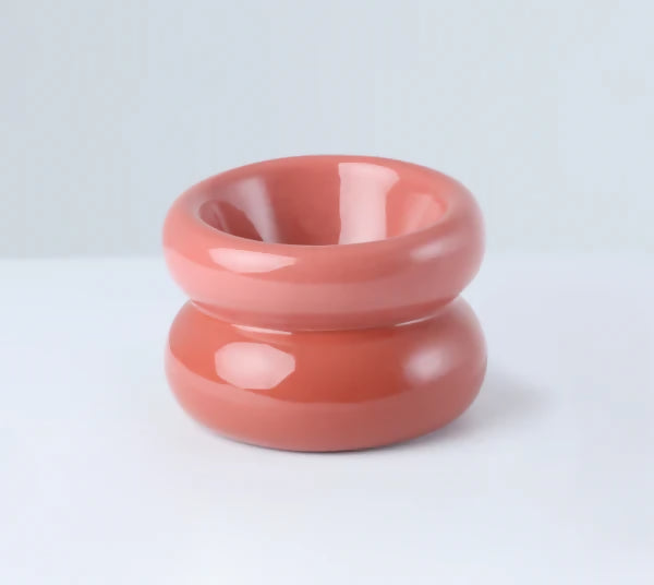 Soufflé Pet Bowl Rose Pink 3