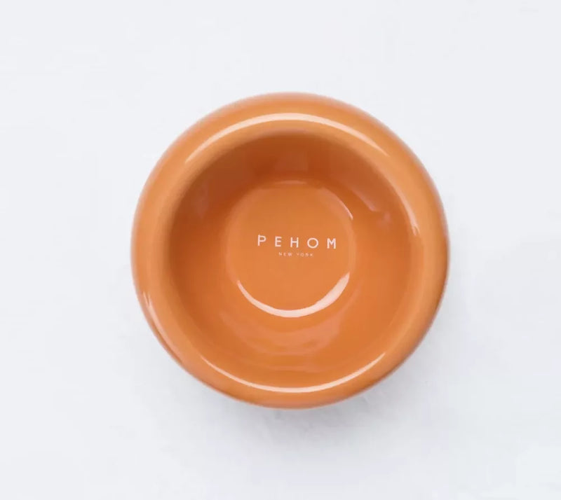 Soufflé Pet Bowl Amber Orange 4