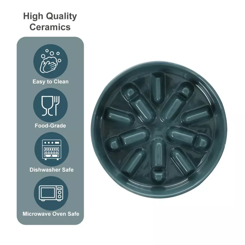 Slow Feeder Dog Bowls Wave Function 5