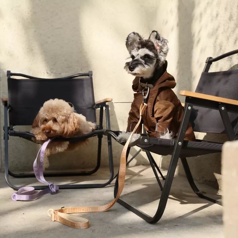 Tribeca Adjustable Velcro Raincoat - Choco Look