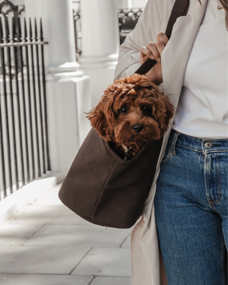 Chocolate┃The Bouclé Carrier