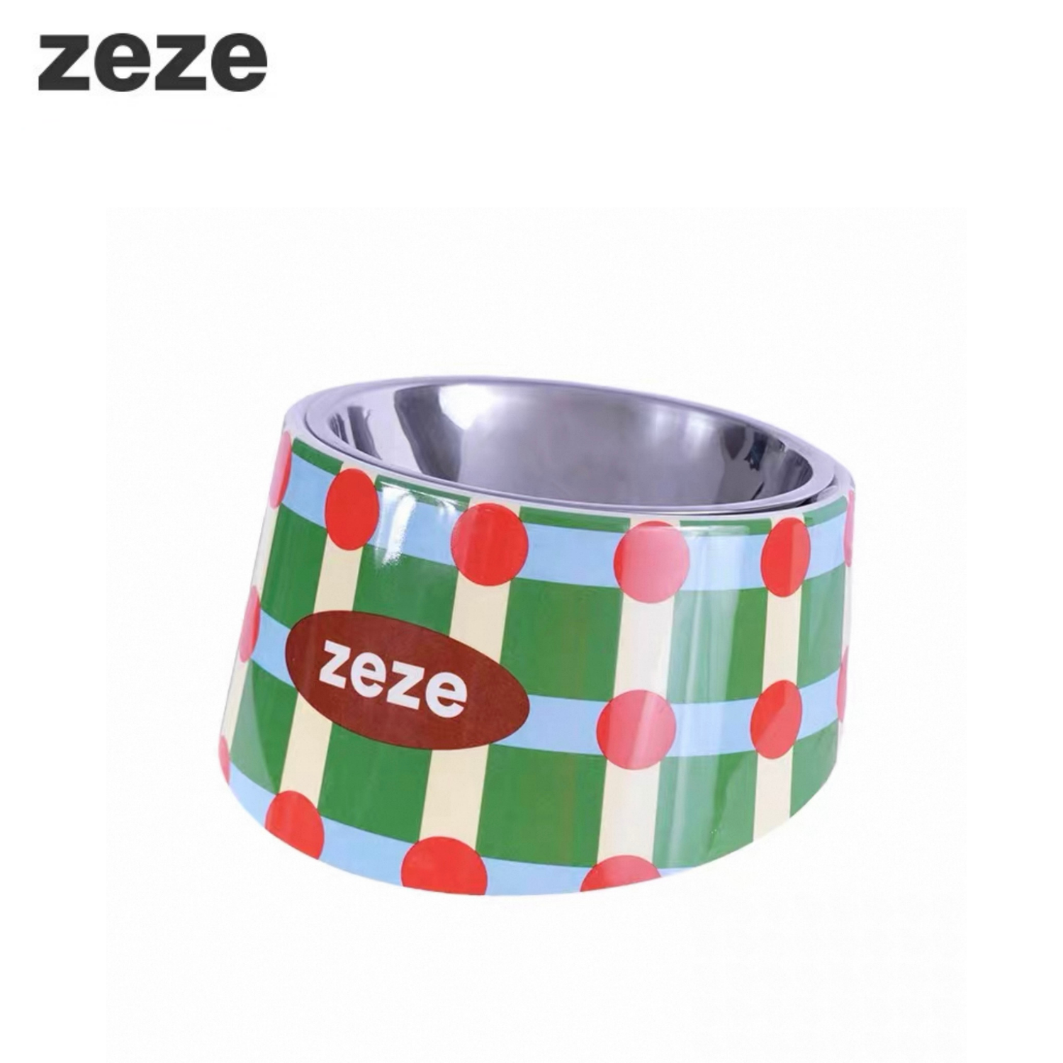 Detachable Pet Metal Bowl