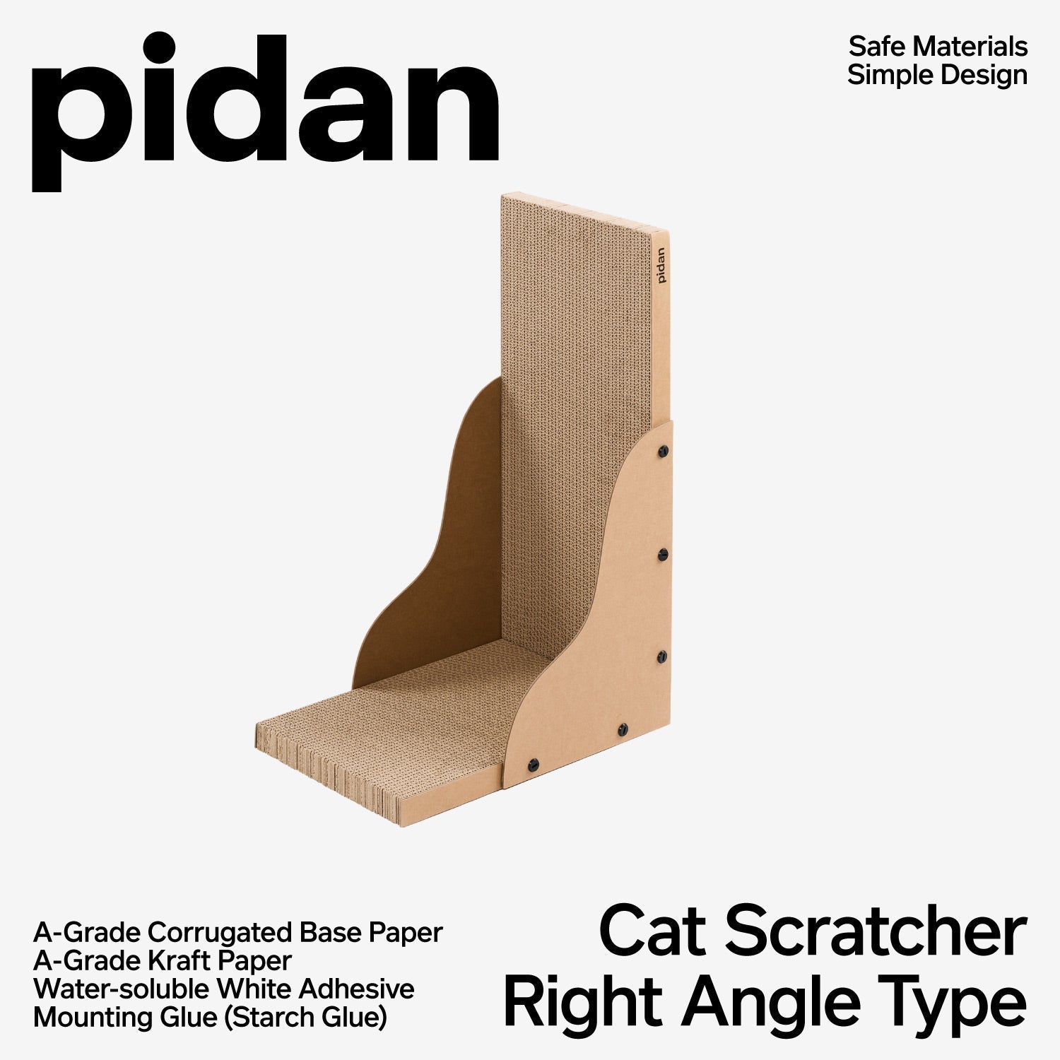 L-Shape Cat Scratcher