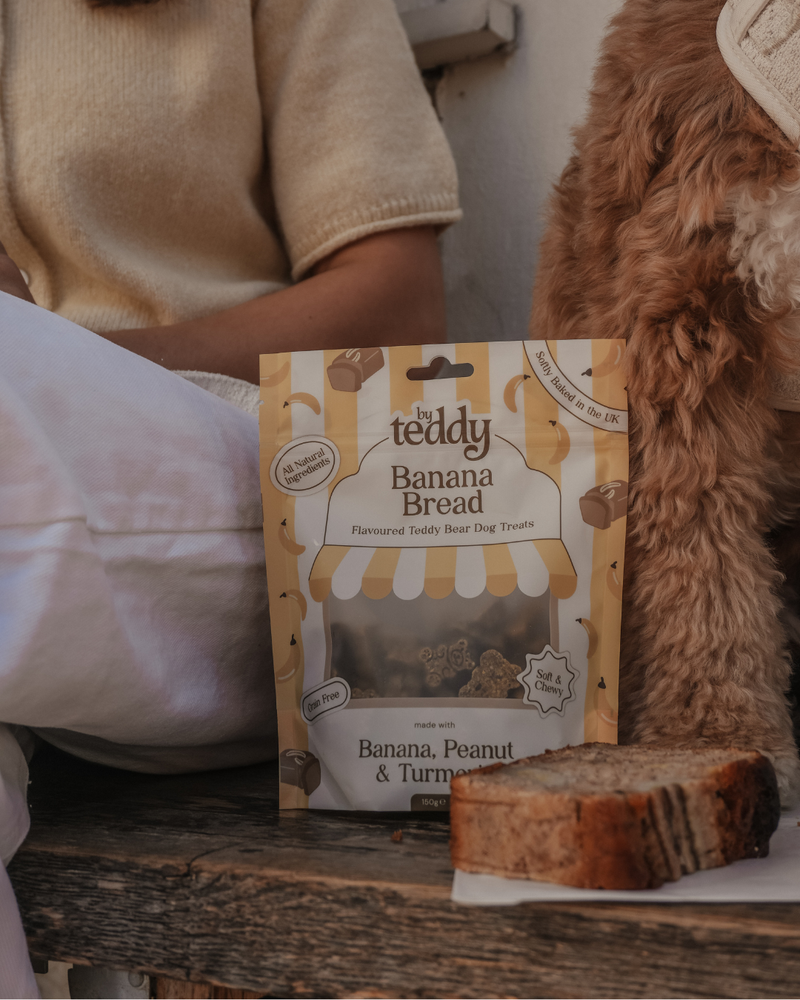 Banana Bread Teddy Bear Soft Treats