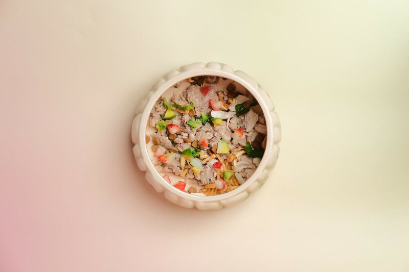 Puff Pet Bowl - Gradient Caramel