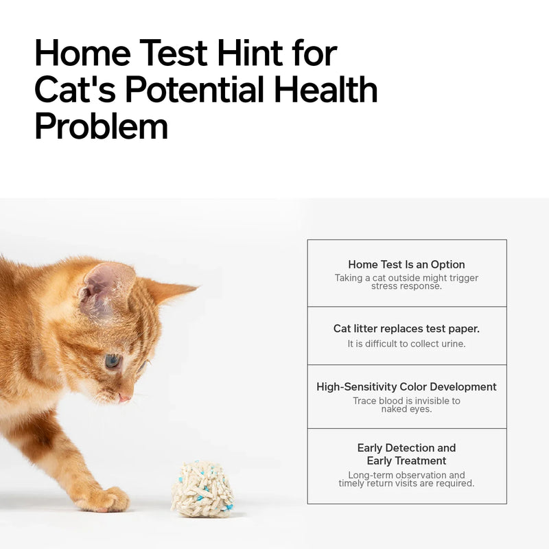 Tofu Health Cat Litter with Occult Blood (FOBT) Test Particles