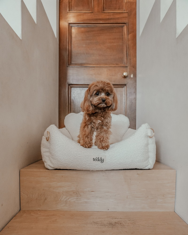 The Bouclé Car Seat