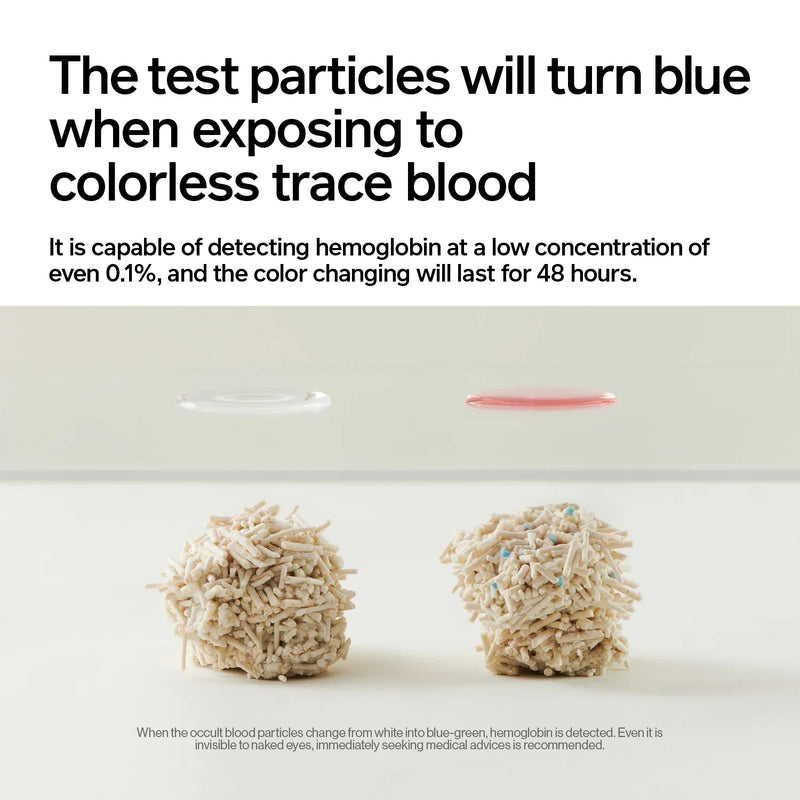 Tofu Health Cat Litter with Occult Blood (FOBT) Test Particles