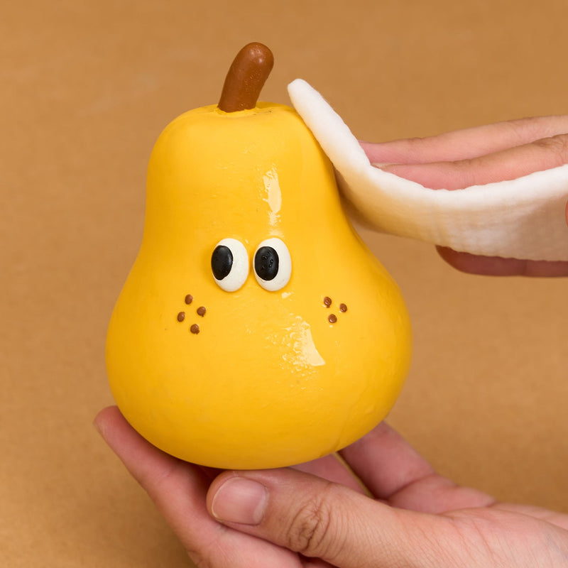 zeze Fruit & Veg Latex Squeaky Toy — Broccoli, Apple, Pear or Orange