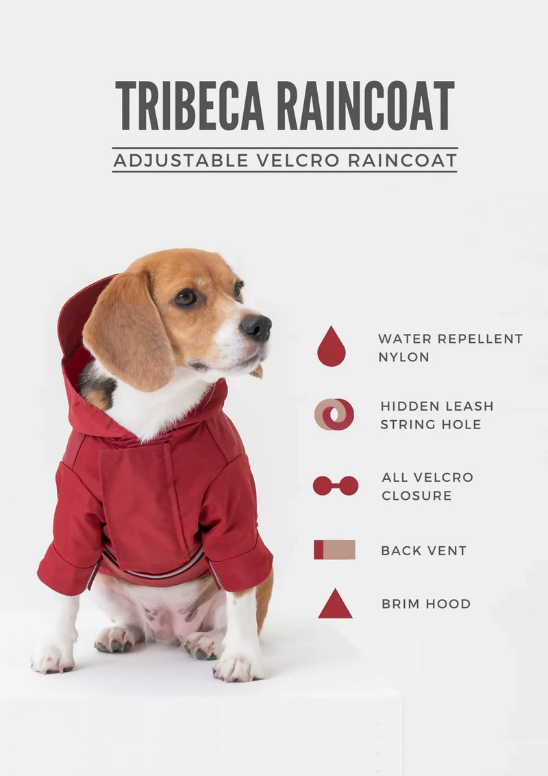 Tribeca Adjustable Velcro Raincoat - Function
