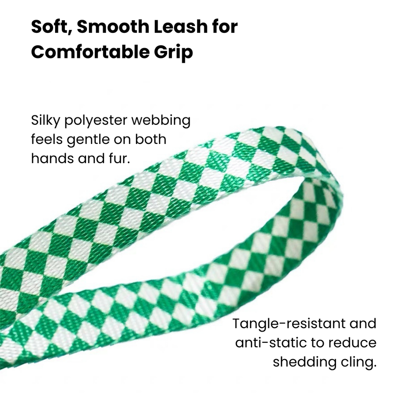 Plaid Cat Harness & Leash Set