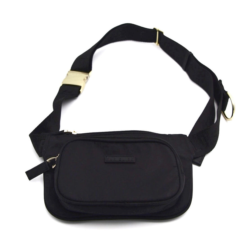 Black Elise belt bag