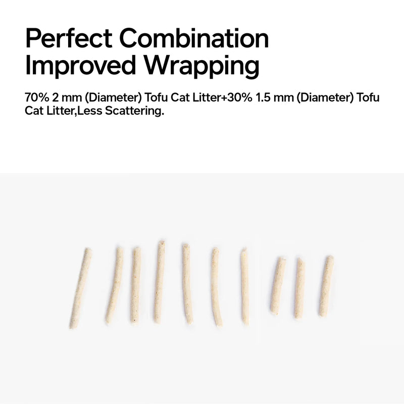 Tofu Health Cat Litter with Occult Blood (FOBT) Test Particles