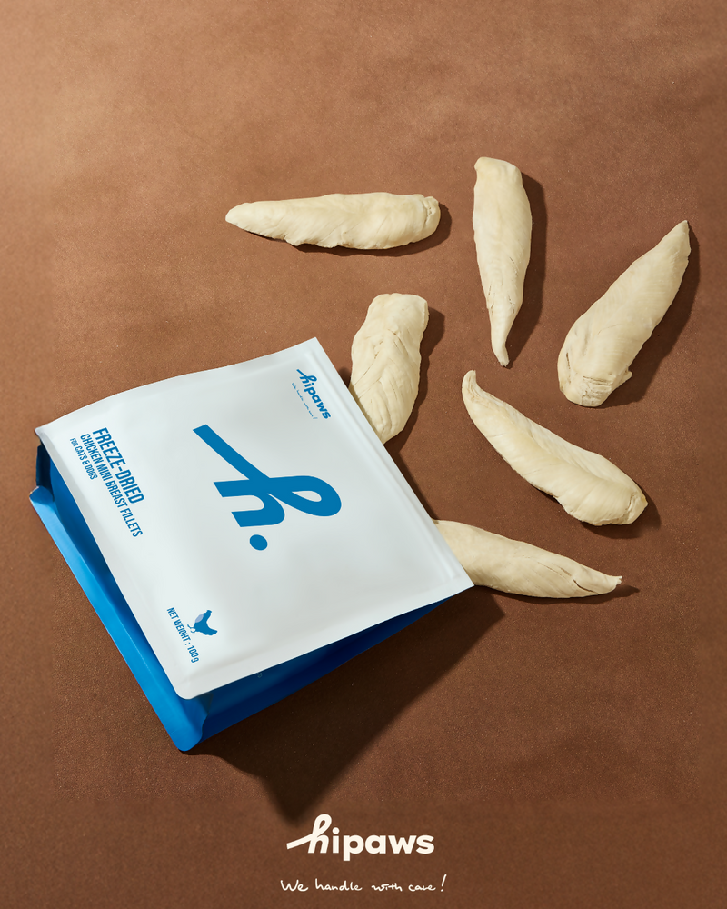 FREEZE-DRIED CHICKEN MINI BREAST FILLETS