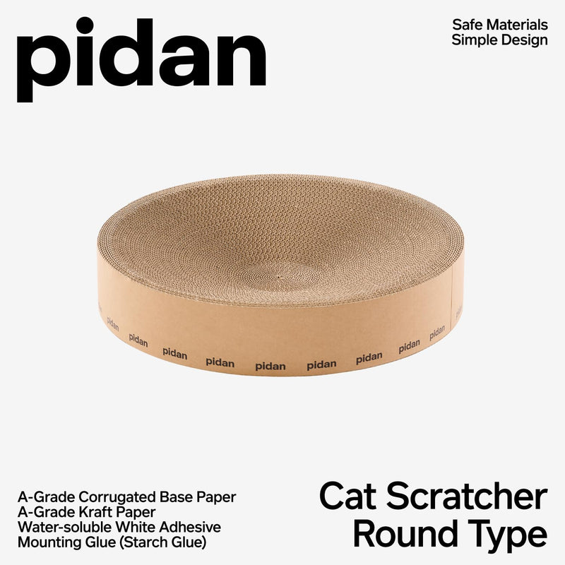 Round Cardboard Cat Scratcher Cardboard