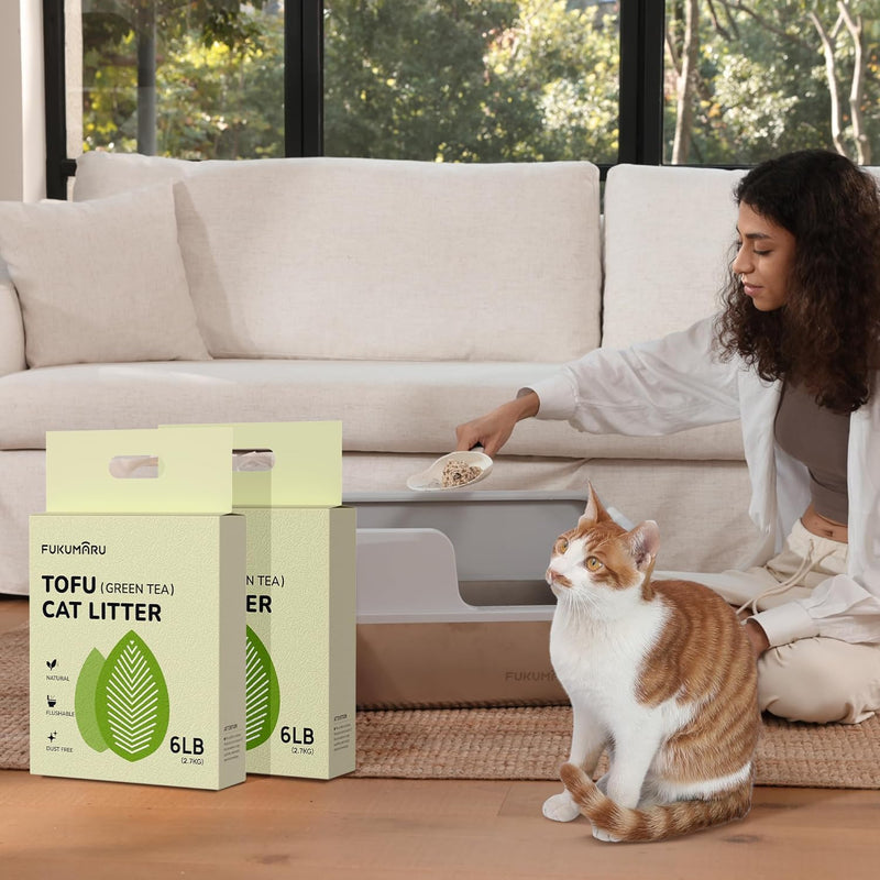 Green Tea Tofu Cat Litter