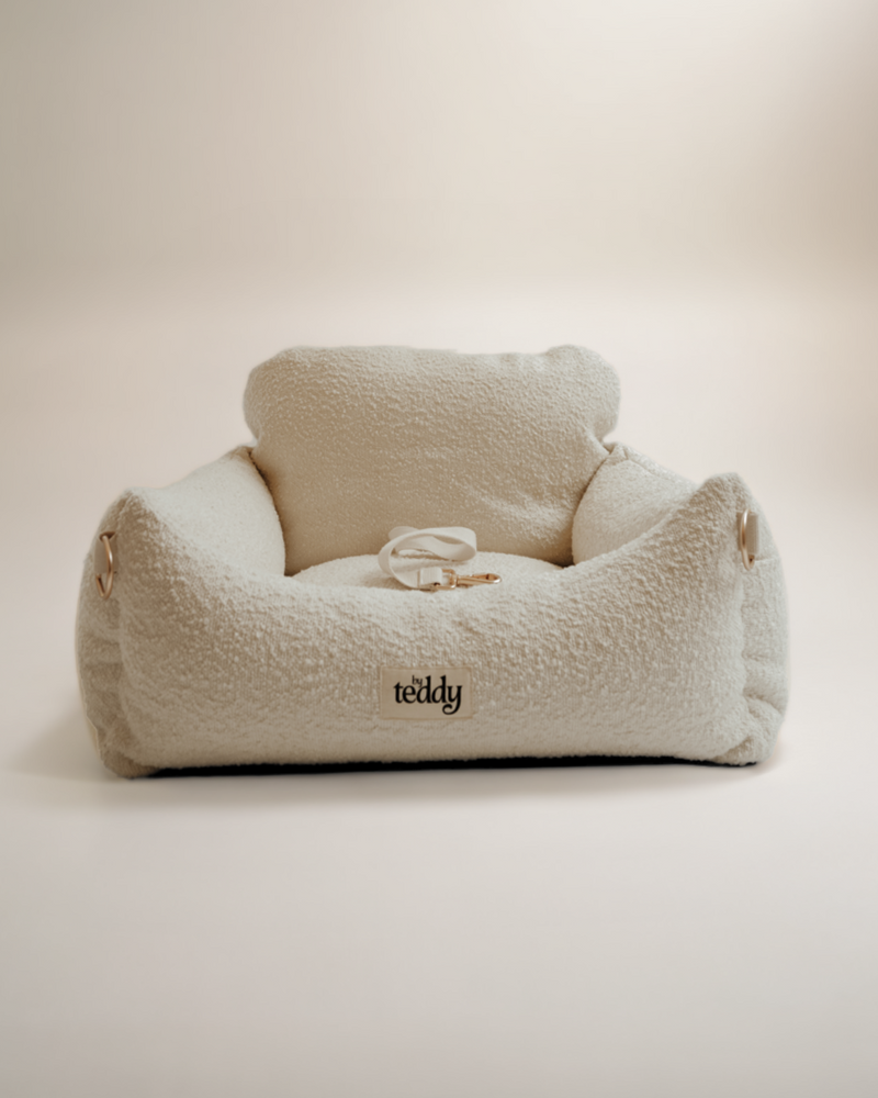 The Bouclé Car Seat