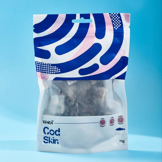 Waita Air Dried Cod Skin 70g/400g