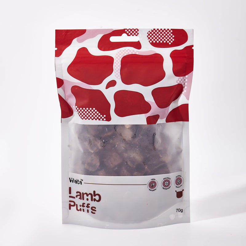 Waita Air Dried Lamb Puffs 70g/400g