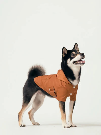 Bowery Raincoat Orange Main
