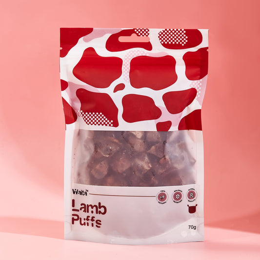 Waita Air Dried Lamb Puffs 70g/400g