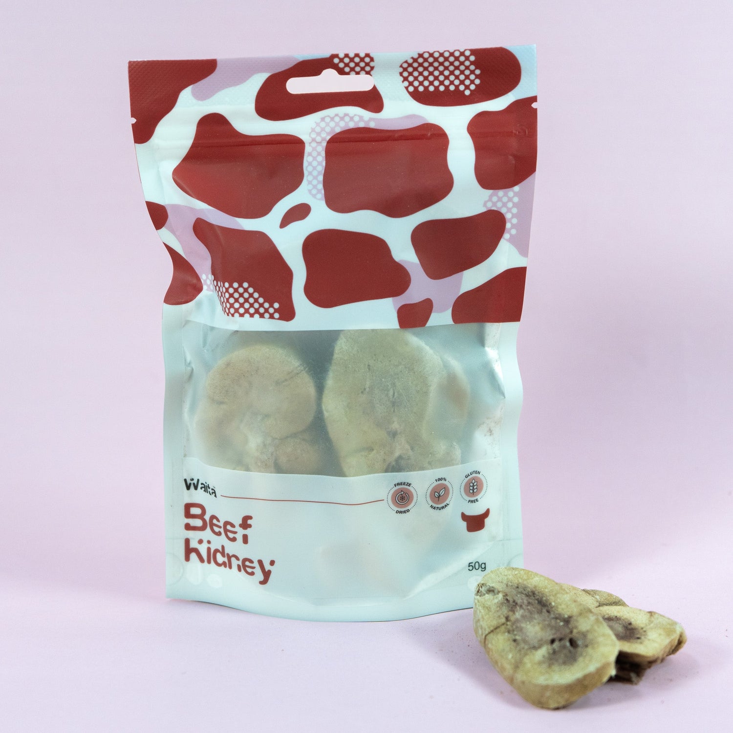 Waita Freeze Dried Beef Kidney 50g/500g