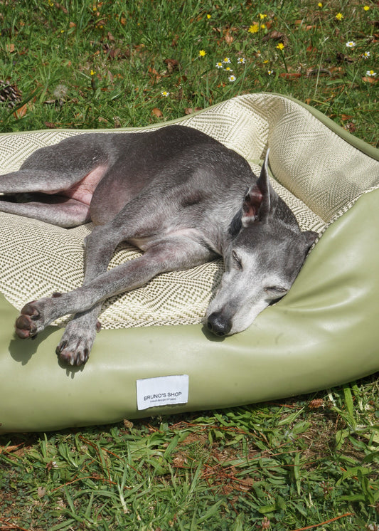 JUNO Natural Jute Odour Control Dog Bed