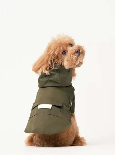 Bowery Raincoat Green Main