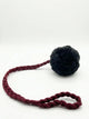 Wool Pom Tug Toy - Black - MellowConceptStore