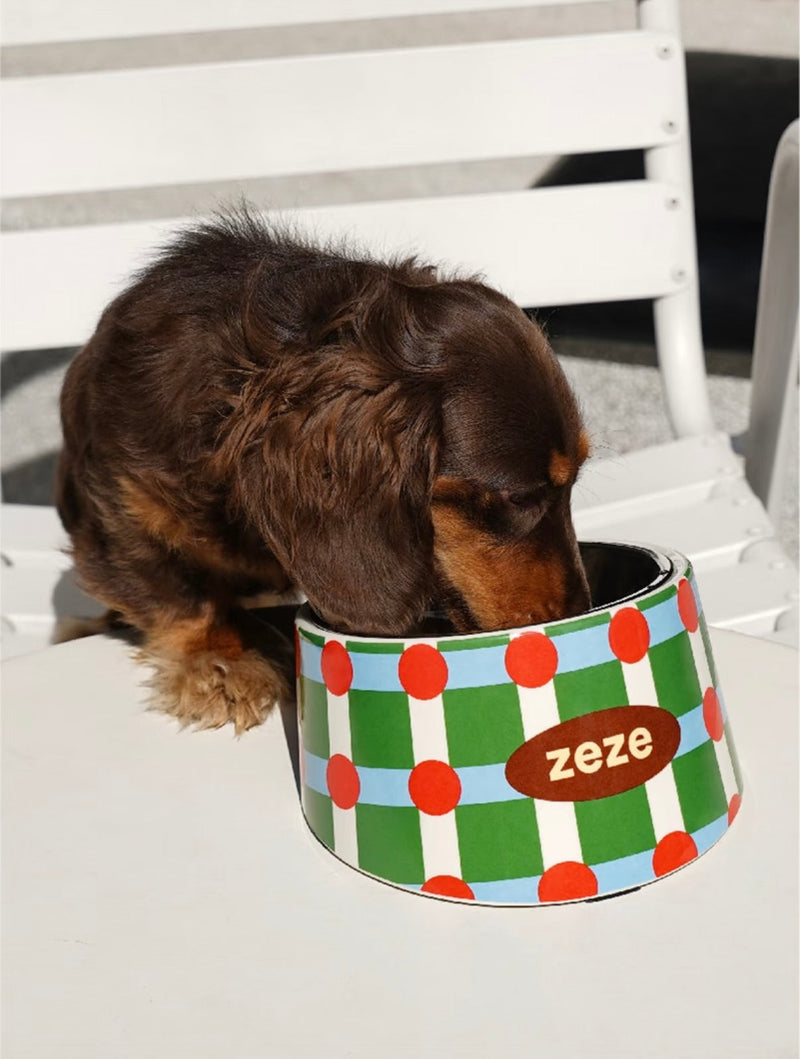 Detachable Pet Metal Bowl
