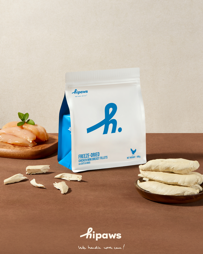 FREEZE-DRIED CHICKEN MINI BREAST FILLETS