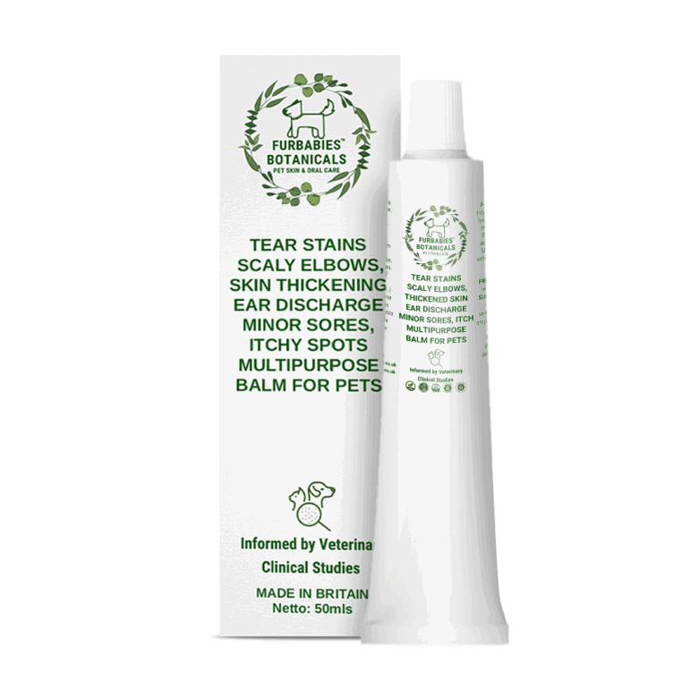 MULTIPURPOSE ITCH, HOTSPOT, TEARSTAIN BALM FOR DOGS (30ml) - FurBabies™ Botanicals | Pet Skin Barrier Repair - MULTIPURPOSE ITCH, HOTSPOT, TEARSTAIN BALM FOR DOGS (30ml) - FurBabies™ Botanicals | Pet Skin Barrier Repair