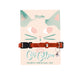 Red Cork Cat Collar