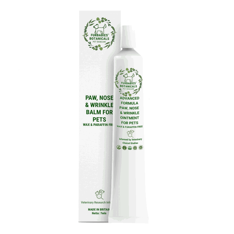 NOSE, WRINKLE & PAW OINTMENT FOR CATS & DOGS (7ml) - FurBabies™ Botanicals | Pet Skin Barrier Repair - NOSE, WRINKLE & PAW OINTMENT FOR CATS & DOGS (7ml) - VETERINARY RESEARCH INFORMED PET SKIN & ORAL CARE