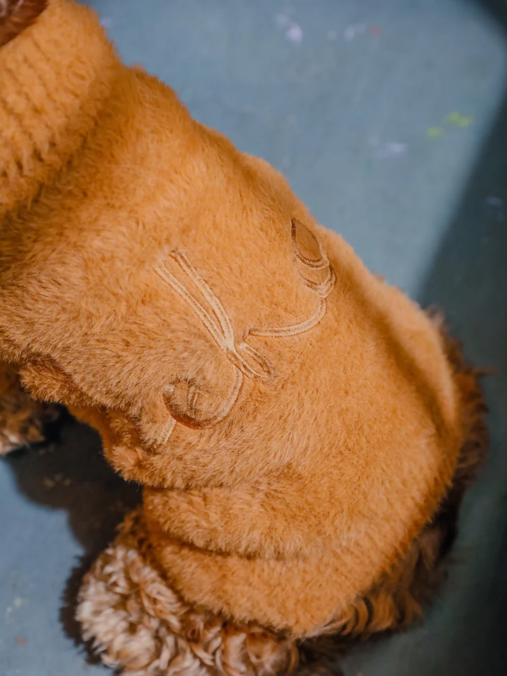 Eskimo Fuzzy Sweater Orange