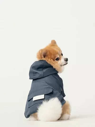 Bowery Raincoat Blue Main