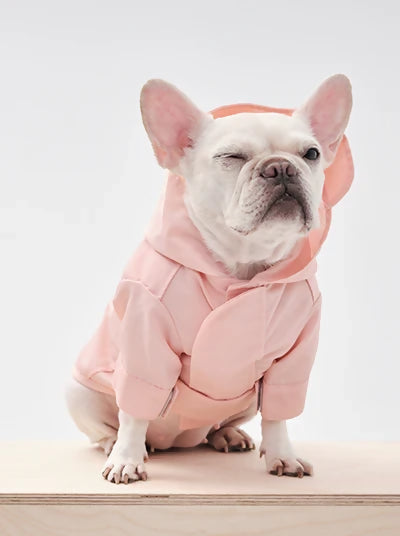 Tribeca Adjustable Velcro Raincoat Pink