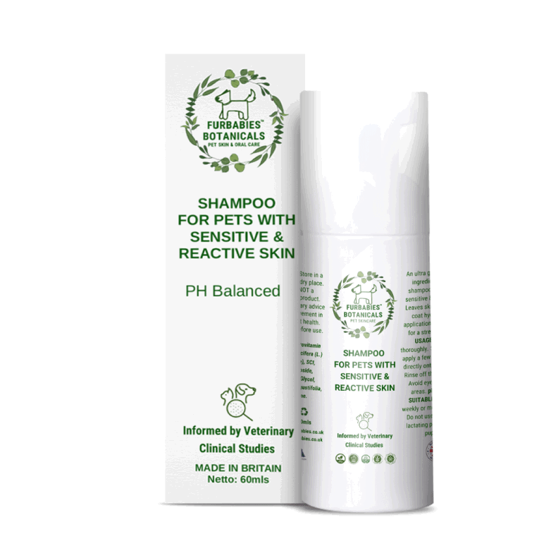 RINSE-OFF SHAMPOO CONDITIONER FOR SHORT HAIRED PETS (60mls) - FurBabies™ Botanicals | Pet Skin Barrier Repair - RINSE - OFF SHAMPOO CONDITIONER FOR SHORT HAIRED PETS (60mls) - VETERINARY RESEARCH INFORMED PET SKIN & ORAL CARE