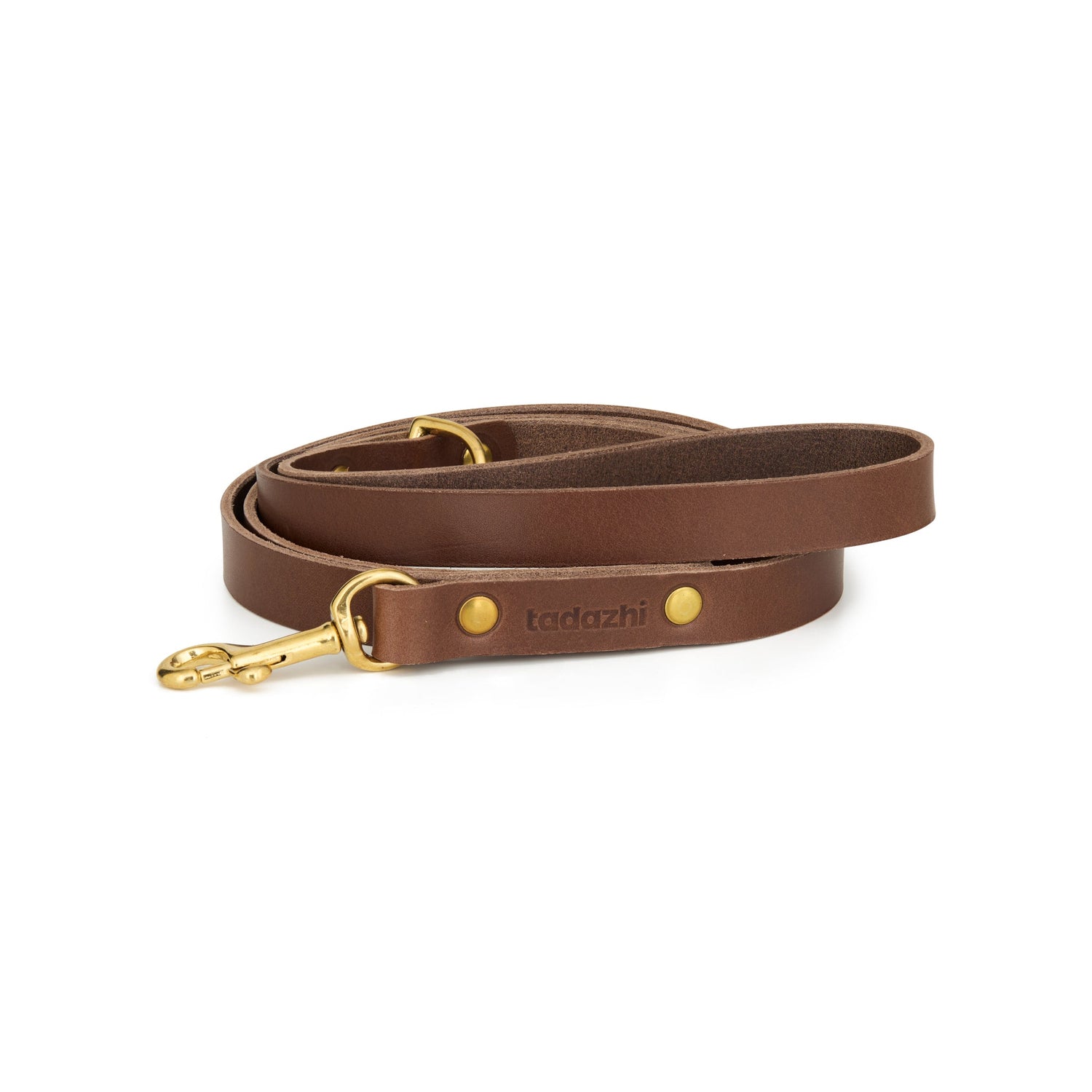 Leather Lead Brown